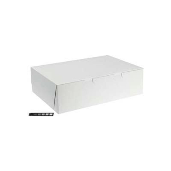 Lagasse Tuck-Top Bakery Boxes, 19w X 14d X 4h, White, 50 ct SCH 1029